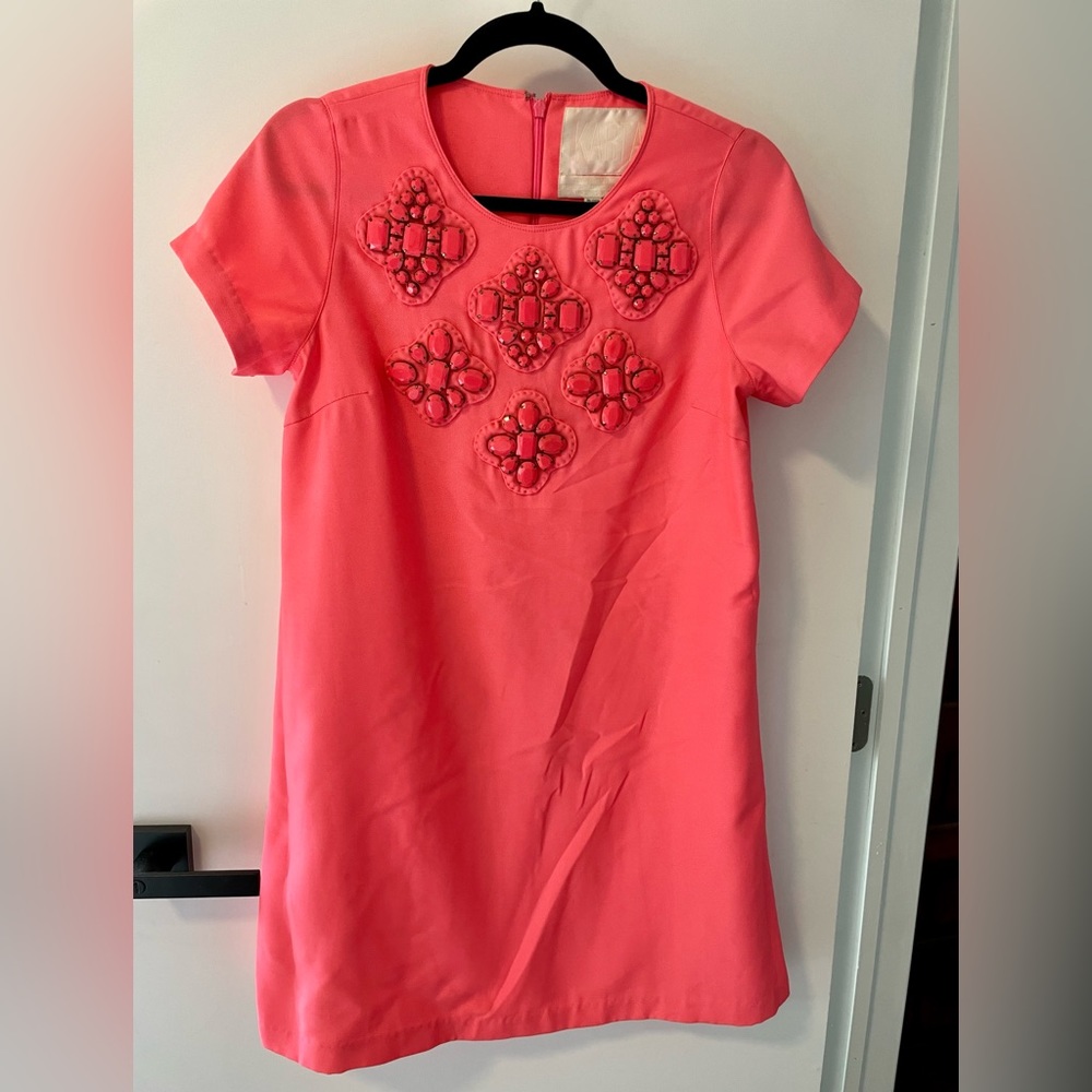 Karta Pink Jeweled Dress